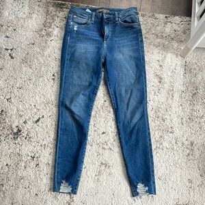 Joe’s high rise curvy skinny ankle jeans
